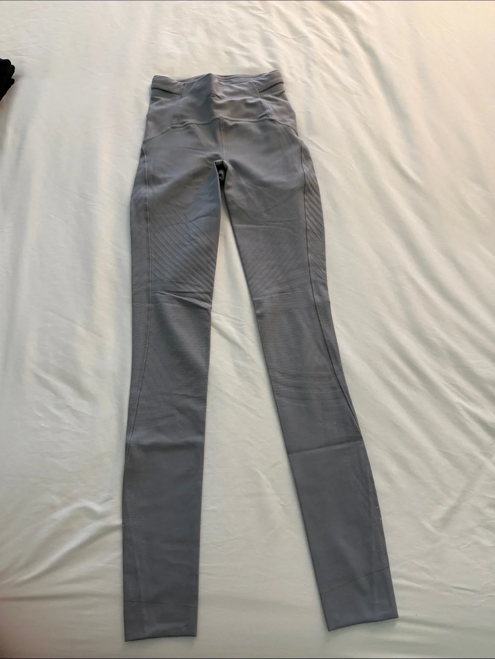 lululemon athletica Women's Gray Seam-Detailed Performance Jeggings